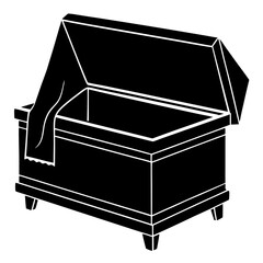 open chest with gold coins