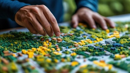 Architectural Model: A Close-Up View of Urban Planning