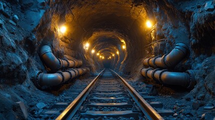Underground Railway and Pipeline System: A Journey into the Depths