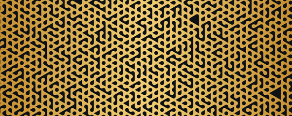 Metal golden background. Golden banner