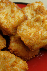 fried crispy tofu
