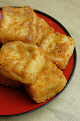 fried crispy tofu