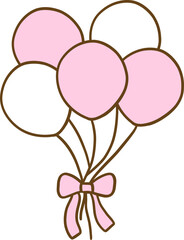 Spring Elements Hand Drawn Doodle Design Vector. Hand drawn flowers, bow, goose, strawberry, tulip, floral frame,  book, strawberry, coquette frame.Spring summer stickers. Vector flat illustration