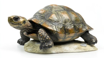 Obraz premium Decorative Turtle Sculpture on a Base