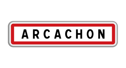 Panneau d'Arcachon, Gironde, Nouvelle-Aquitaine