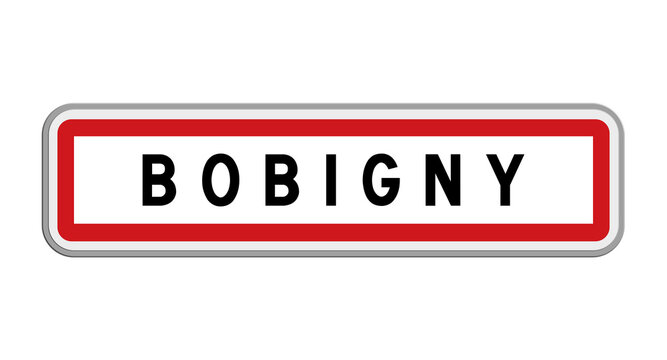 Panneau de Bobigny, Seine-Saint-Denis, &Icirc;le-de-France