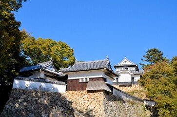 備中松山城 天守閣・五の平櫓・六の平櫓