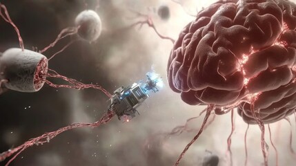 Nanoship Navigating Intricate Neural Pathways Towards Brain