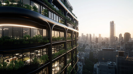 Fototapeta premium City of the future