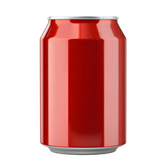 Fototapeta premium Soda blank can isolated on white background