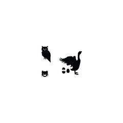 Animals  silhouette 