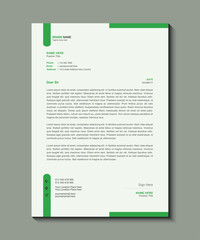 Corporate modern company identity business letterhead design template, Abstract business corporate modern letterhead template design, Simple & Elegant Business Letterhead Bundle – Abstract A4 Format