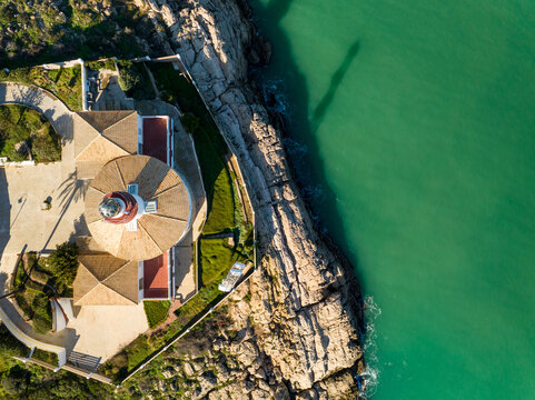 Faro de Cullera en la costa de Valencia, Comunidad Valenciana, Espa&ntilde;a