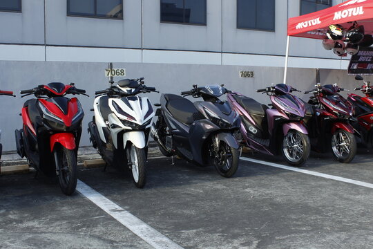 Honda click at united auto passion in Pasig, Philippines