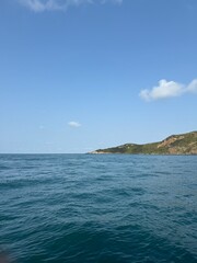 Naklejka premium the blue of the sea
