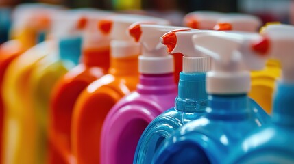 High-speed mass production of household products.