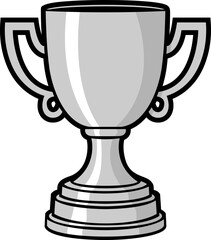 stylish trophy image cup 