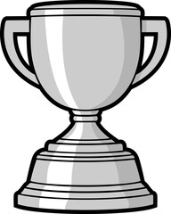 colourful trophy cup design