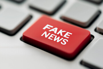 Fototapeta premium Red button with inscription 