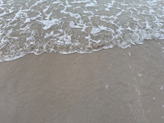 beach in the morning