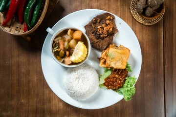 Nusantara indonesian traditional food chef south east asia