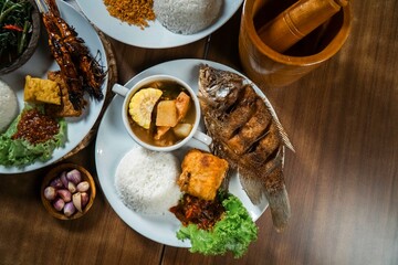 Nusantara indonesian traditional food chef south east asia