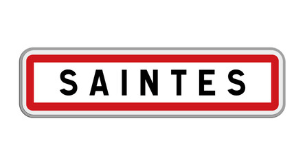 Panneau de Saintes, Charente-Maritime, Nouvelle-Aquitaine