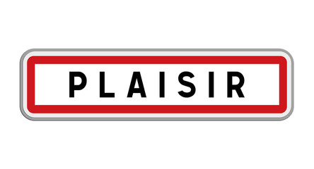 Panneau de Plaisir, Yvelines, Île-de-France