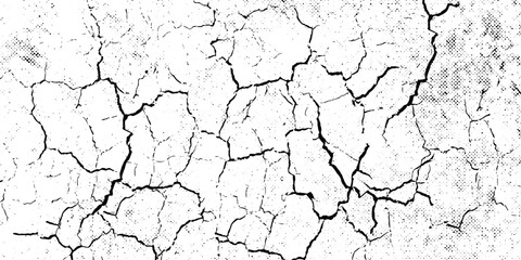 Cracked dry wall texture background. Abstract cracked wall in summer.
