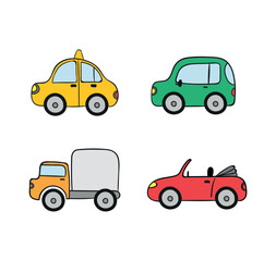 Set Transport icons collection