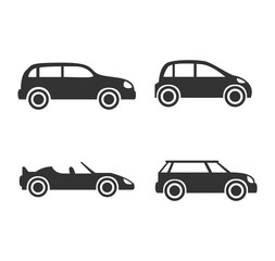 Fototapeta premium Set Transport icons collection