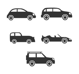 Set Transport icons collection