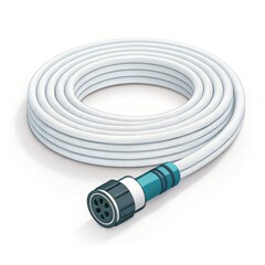 hose on a white background