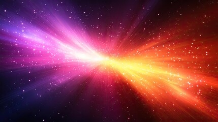 Fototapeta premium Abstract cosmic explosion background