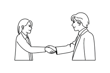 Business Partnership Handshake, Agreement, Collaboration, Deal, Success, Teamwork, Unity, Dealmaking