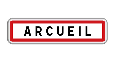 Panneau d'Arcueil, Val-de-Marne, Île-de-France