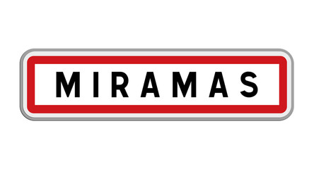 Panneau de Miramas, Bouches-du-Rhône, Provence-Alpes-Côte d’Azur