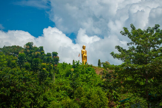Buddhist temple (Golden Temple) in Rangamati, Bangladesh