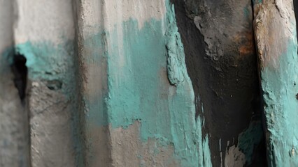 Abstract Texture Painting with Bright Colors and Artistic Brush Strokes