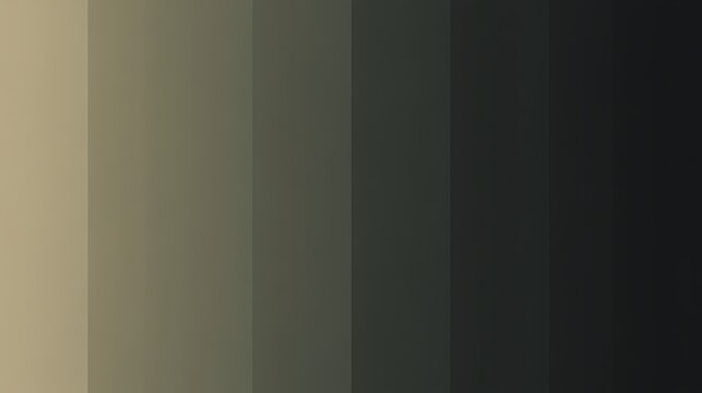 Beige to black gradient color palette.