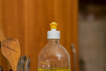 bottle of olive oil