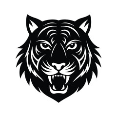 tiger head vector 