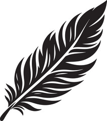 Obraz premium feather vector illustration