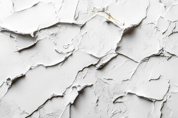 Naklejka premium White paint drips down a brick wall, creating abstract patterns.