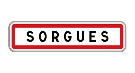 Panneau de Sorgues, Vaucluse, Provence-Alpes-Côte d'Azur