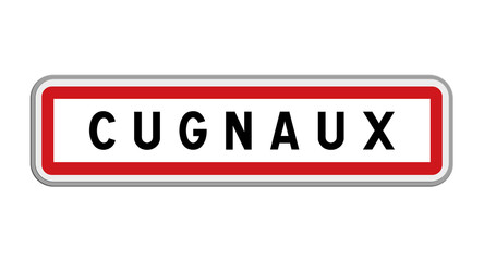 Panneau de Cugnaux, Haute-Garonne, Occitanie