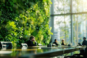 Vibrant Color Visual of Esg Strategies Workshop Risk Management and Green Finance