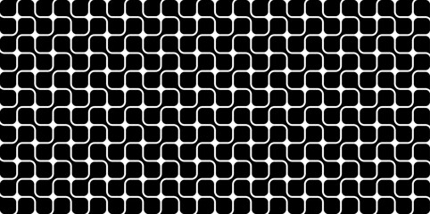 Seamless geometric pattern with lines. Black and white abstract background.
