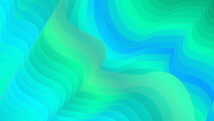 abstract blue and green glow color for streaming, photo studio and presentation background