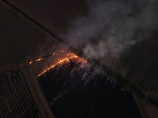 Climate change, Agriculture burning release carbon